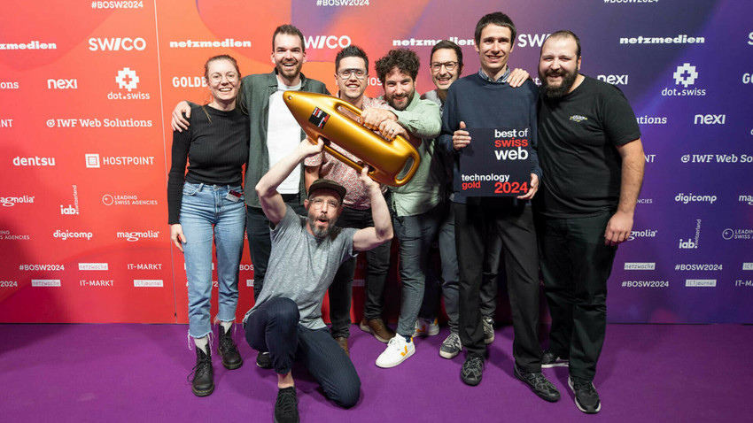 Frontify und Smartive holen Gold am Best of Swiss Web Award
