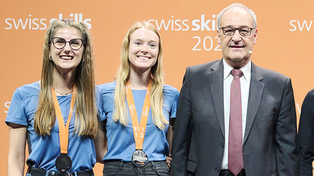 Mit Aufklärungs-App zu SwissSkills-Silber