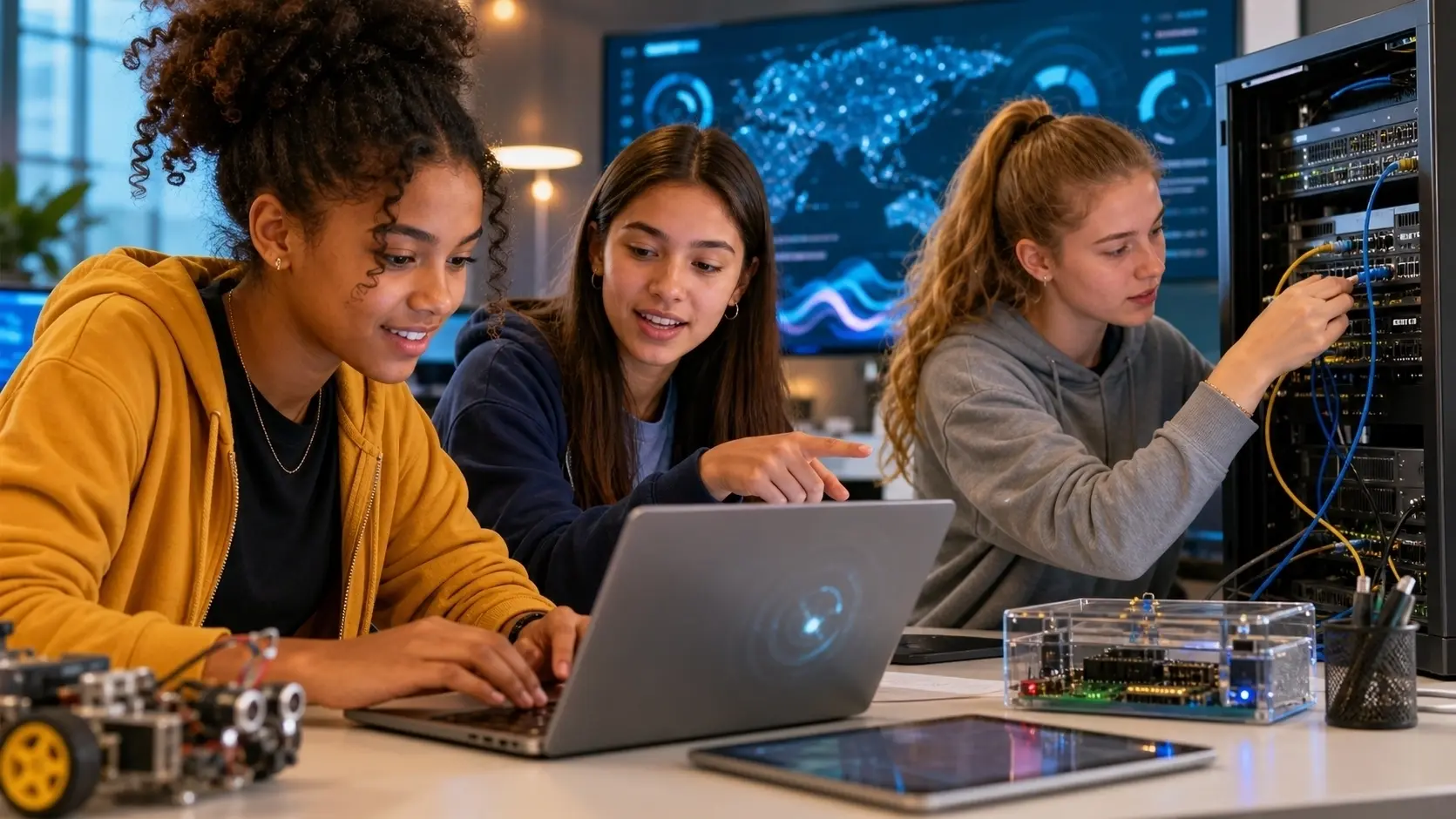 Studie zeigt, wie Mädchen für Informatikberufe gewonnen werden können