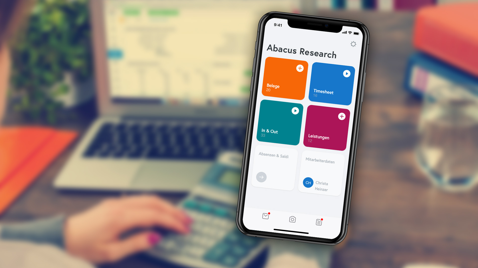 Abacus aktualisiert seine KI-Spesen-App