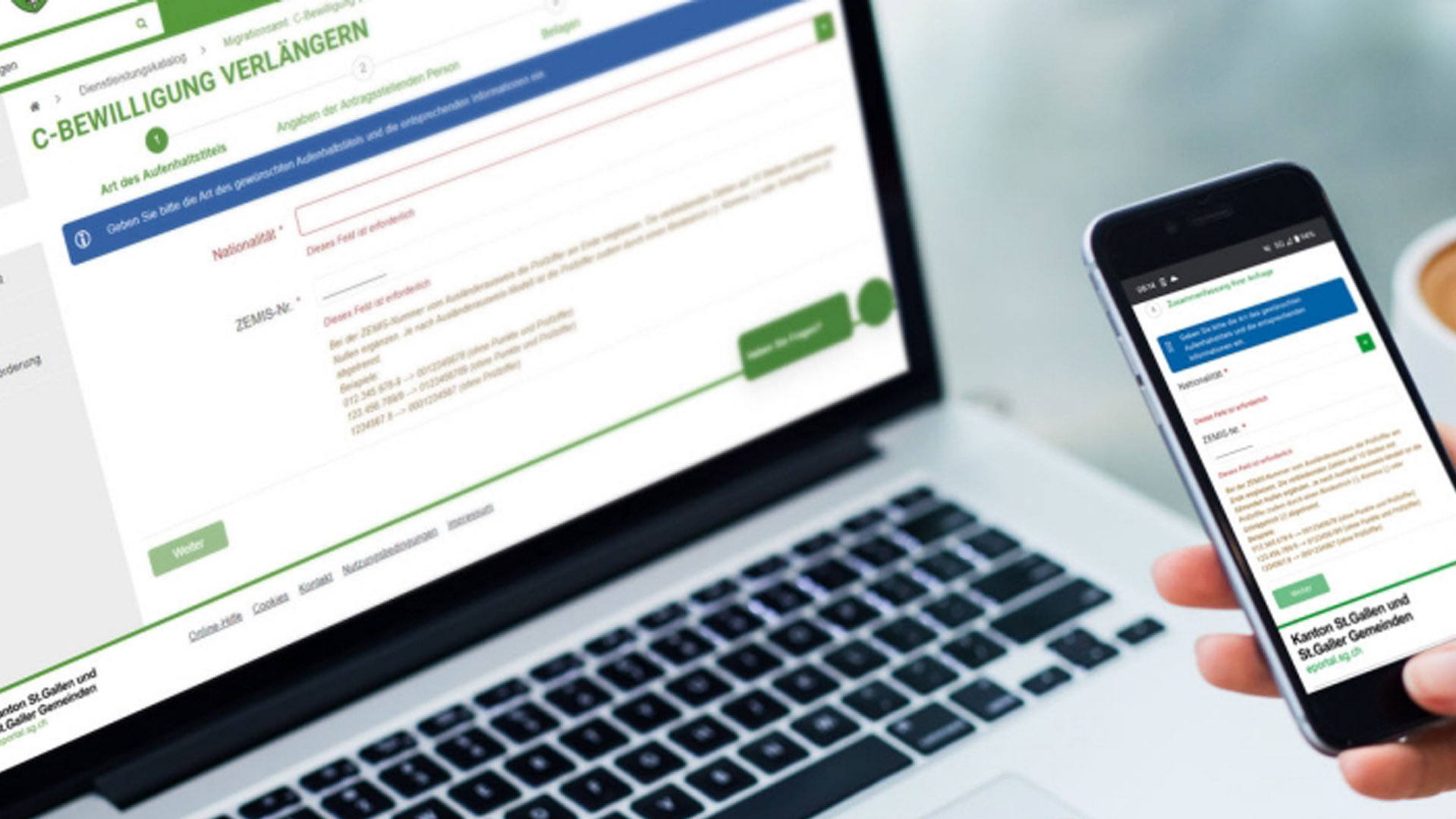 Neu digitale Verlängerung von C-Bewilligung möglich