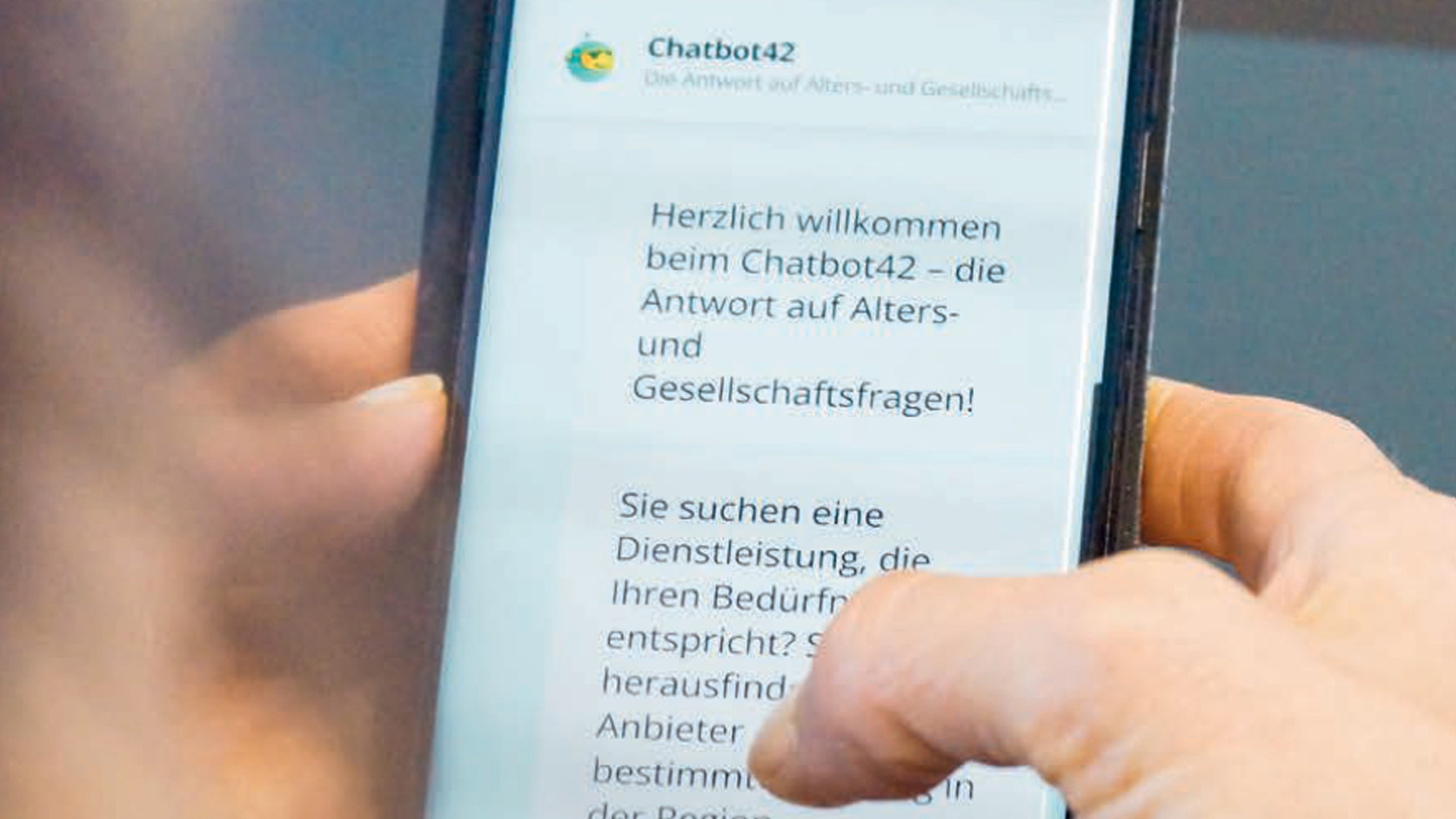 «Chatbot42» sorgt für Begeisterung