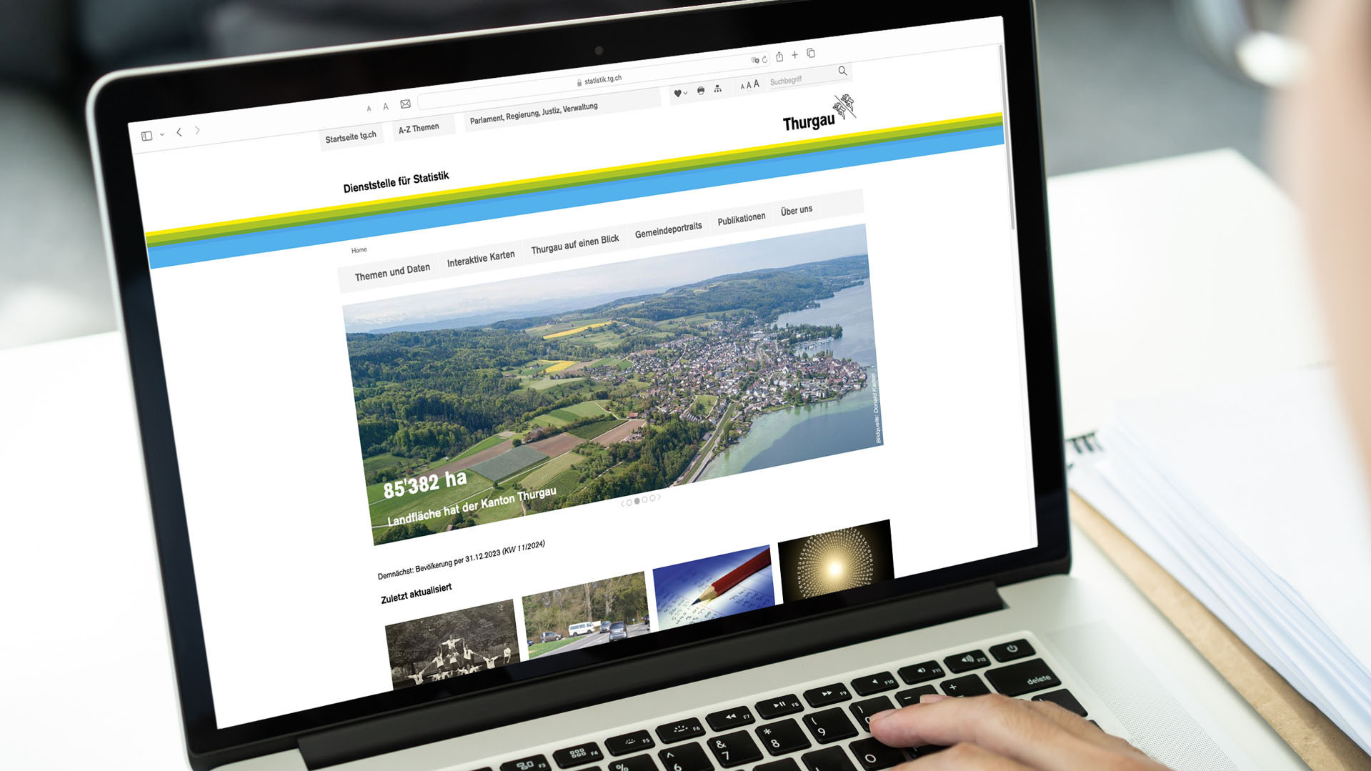 Ein Demografieportal für den Kanton Thurgau