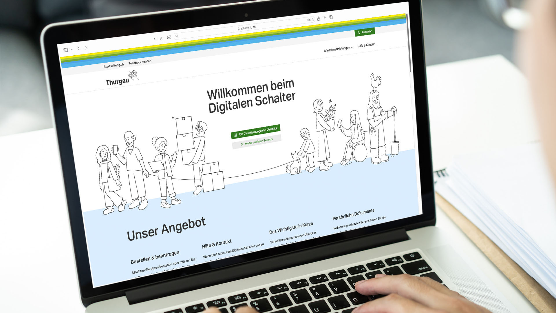 Thurgau: Neue Dienstleistungen auf dem Digitalen Schalter