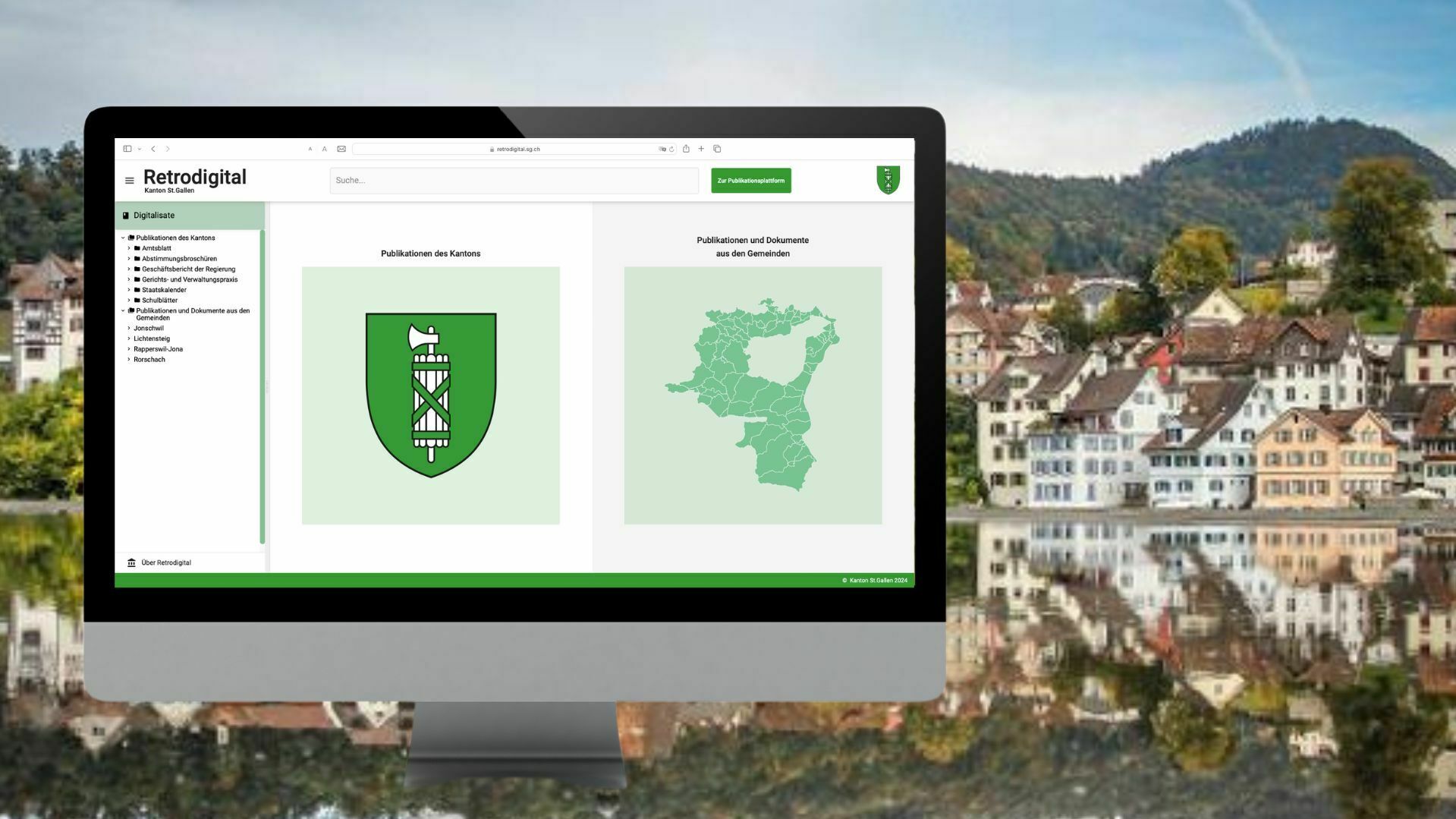 Dokumente aus St.Galler Gemeinden werden digital