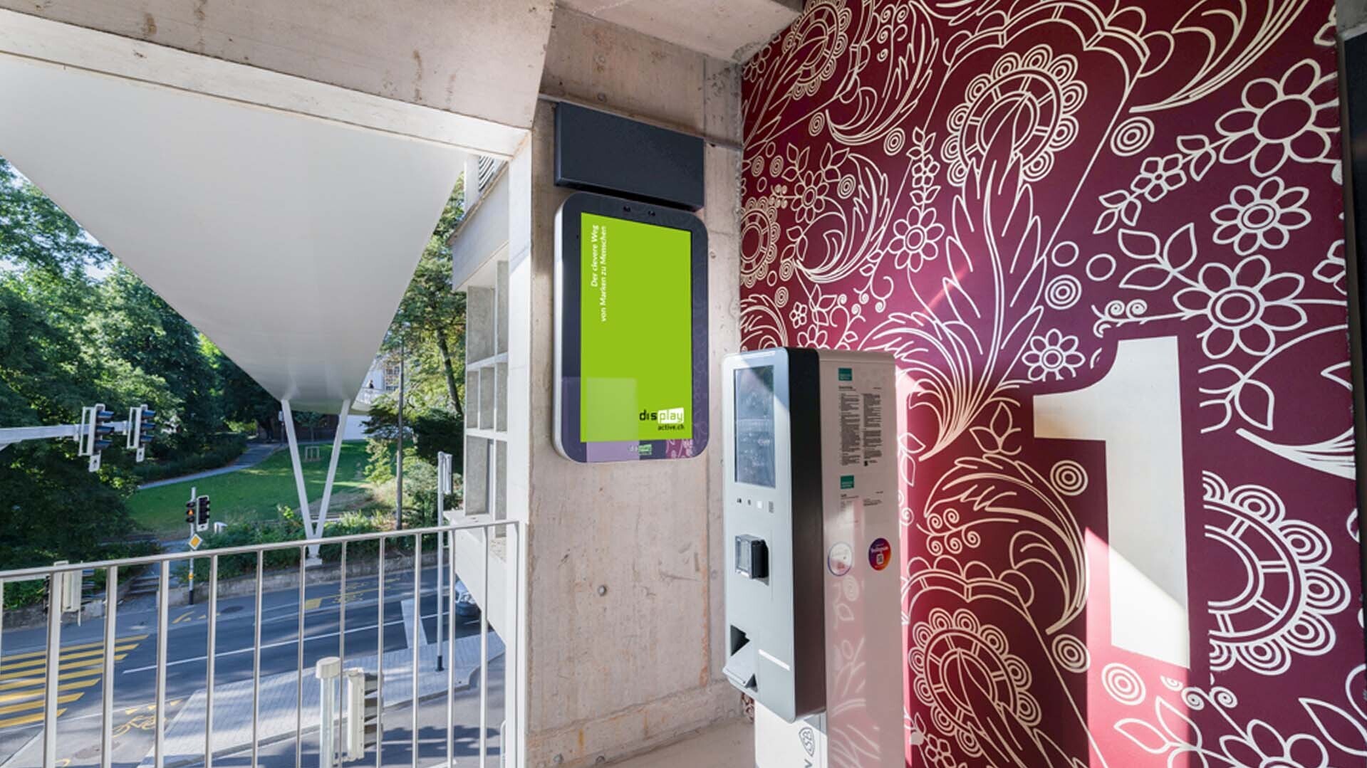 Displayactive erweitert Werbenetz im Parkhaus Central