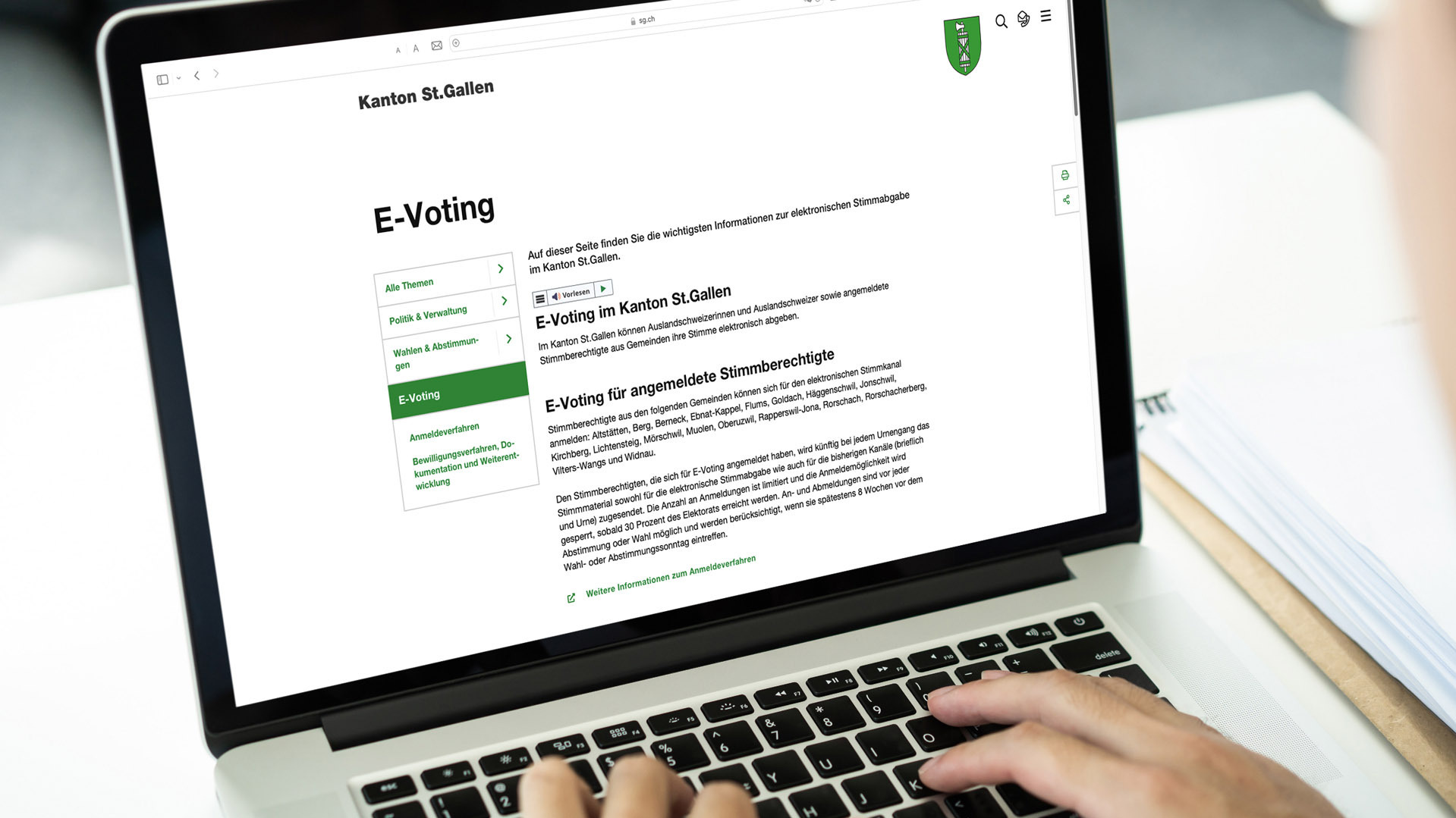 Gemeinde Waldkirch führt E-Voting ein