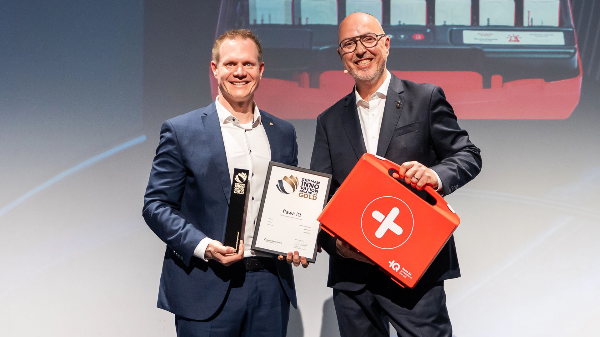 Flawa iQ gewinnt German Innovation Award in Gold