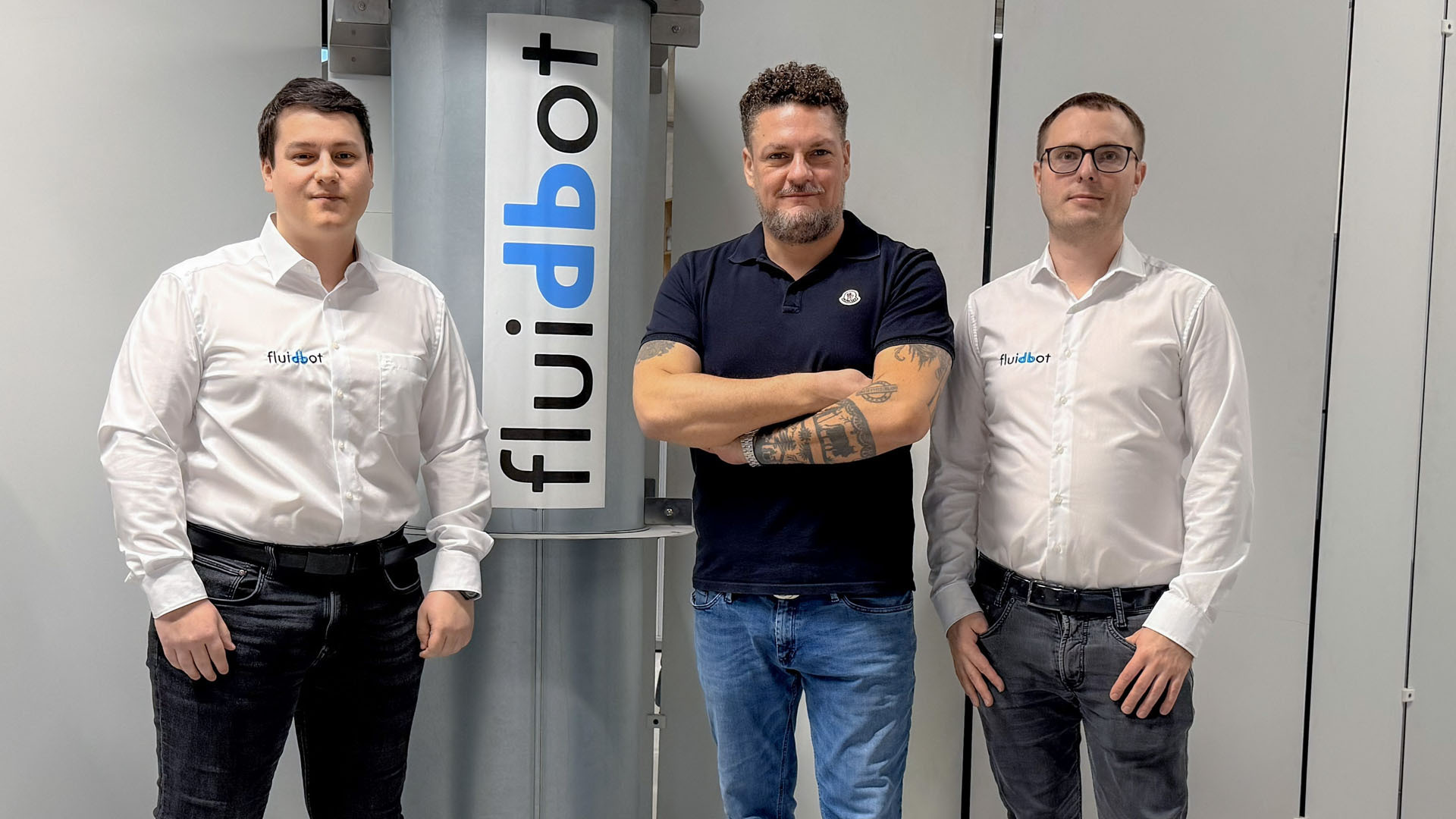 Fluidbot sichert sich Kapital für nächsten Entwicklungsschritt