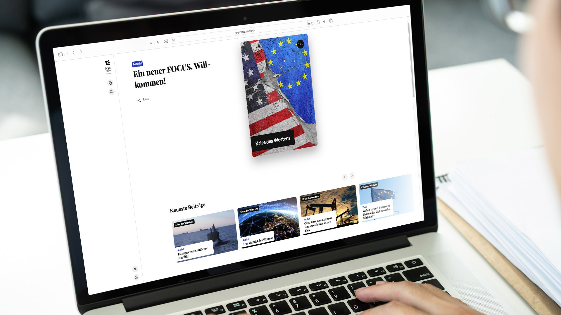 HSG-Magazin FOCUS wird zur digitalen Wissensplattform