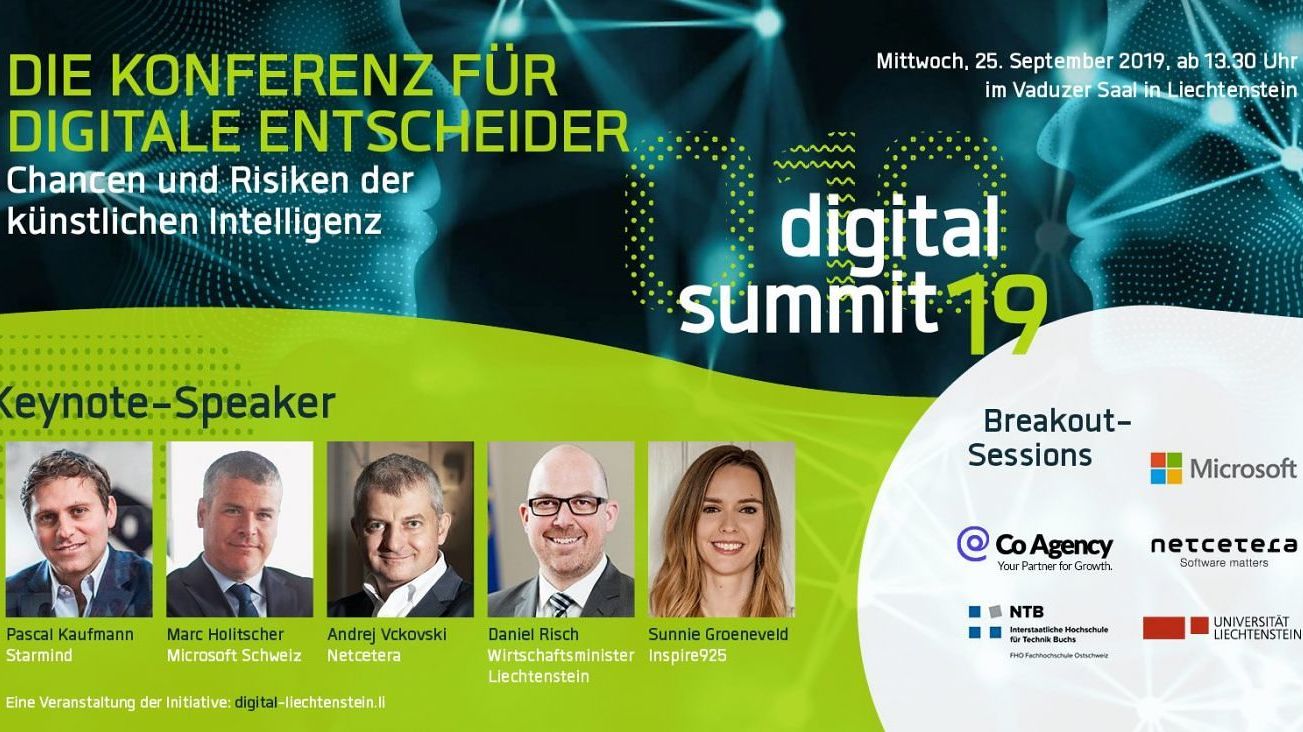 Gewinnen Sie zwei Tickets für den Digital Summit Liechtenstein