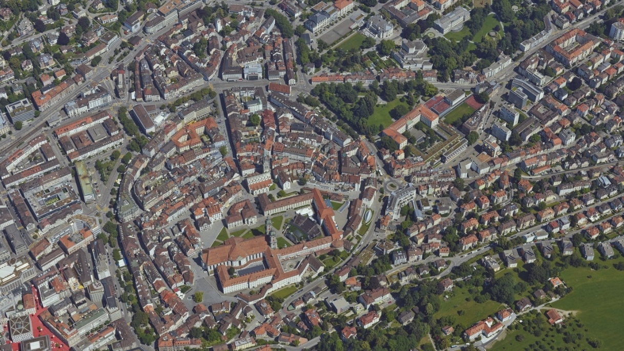 Stadt St.Gallen erneuert Stadtplan