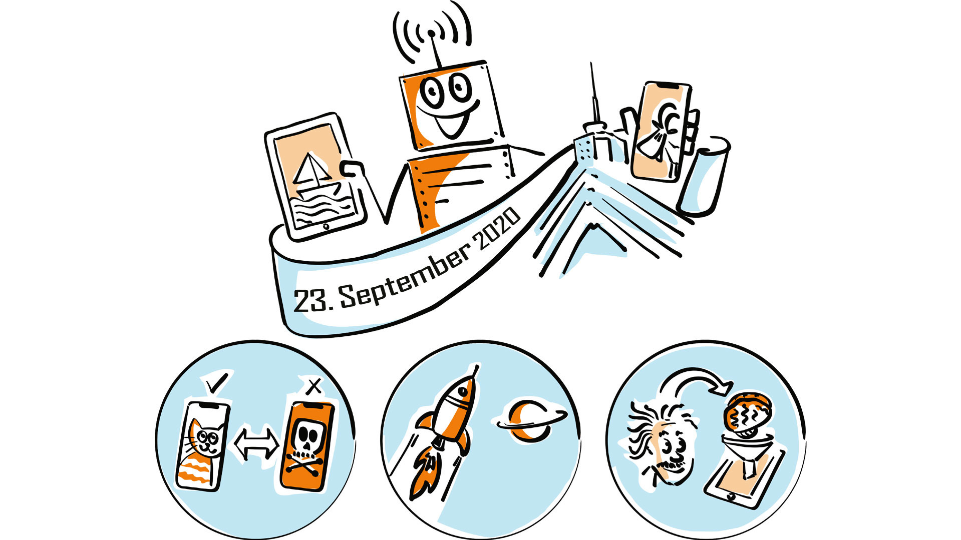 Die Moderatoren der east#digital conference