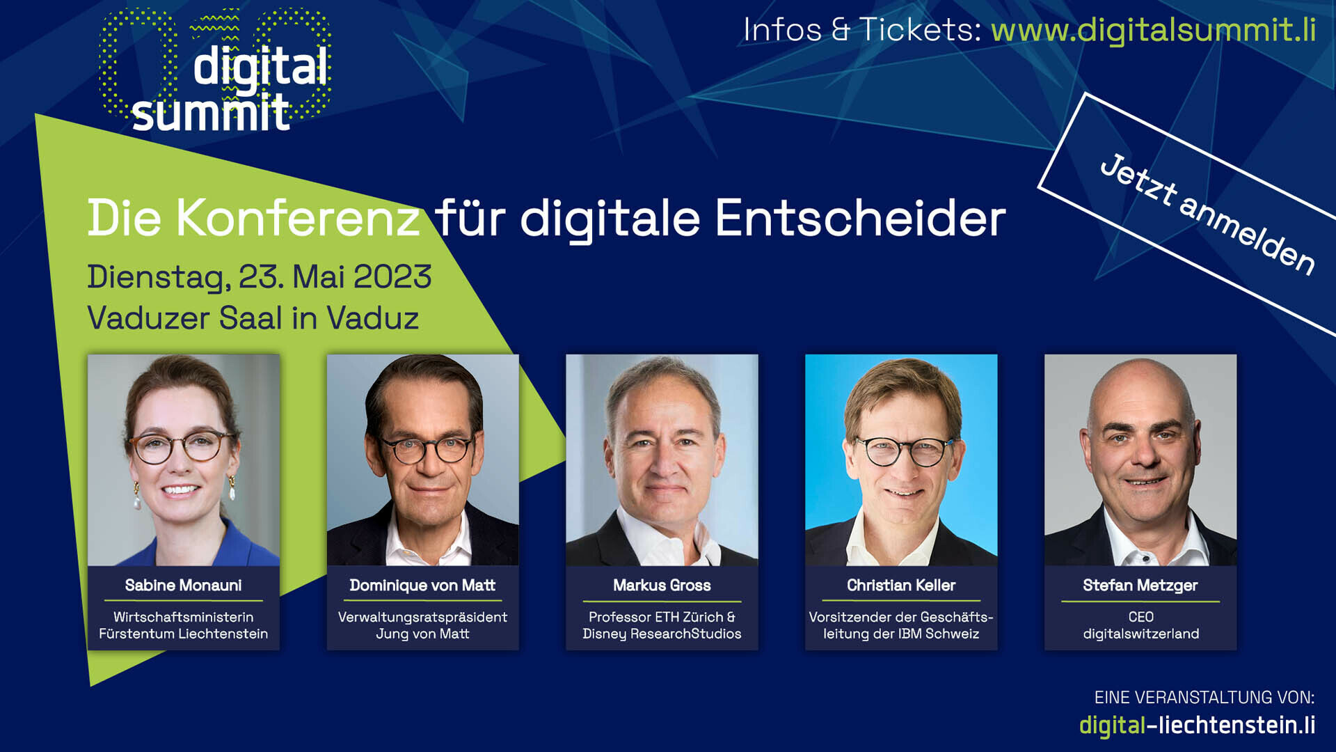 Gewinnen Sie Tickets für den «Digital Summit Liechtenstein»