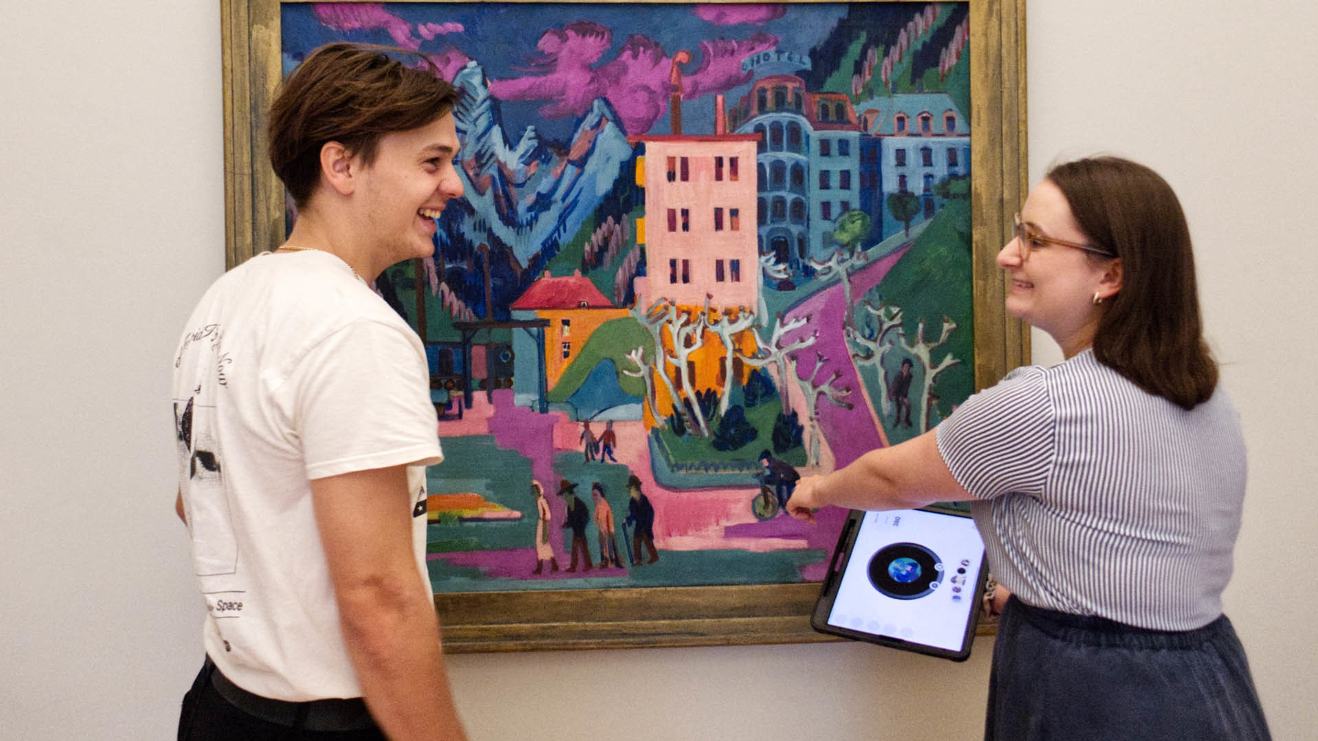 Kunstmuseum vermittelt Kunst per App
