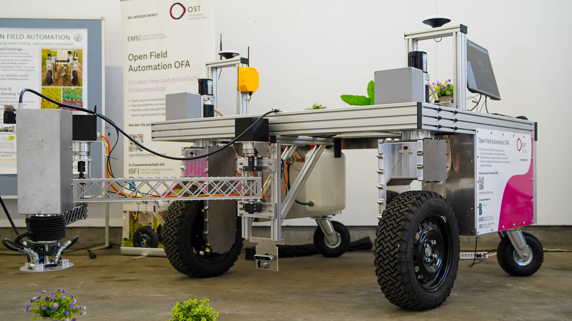 Technik gegen Unkraut und Lebensmittelverluste