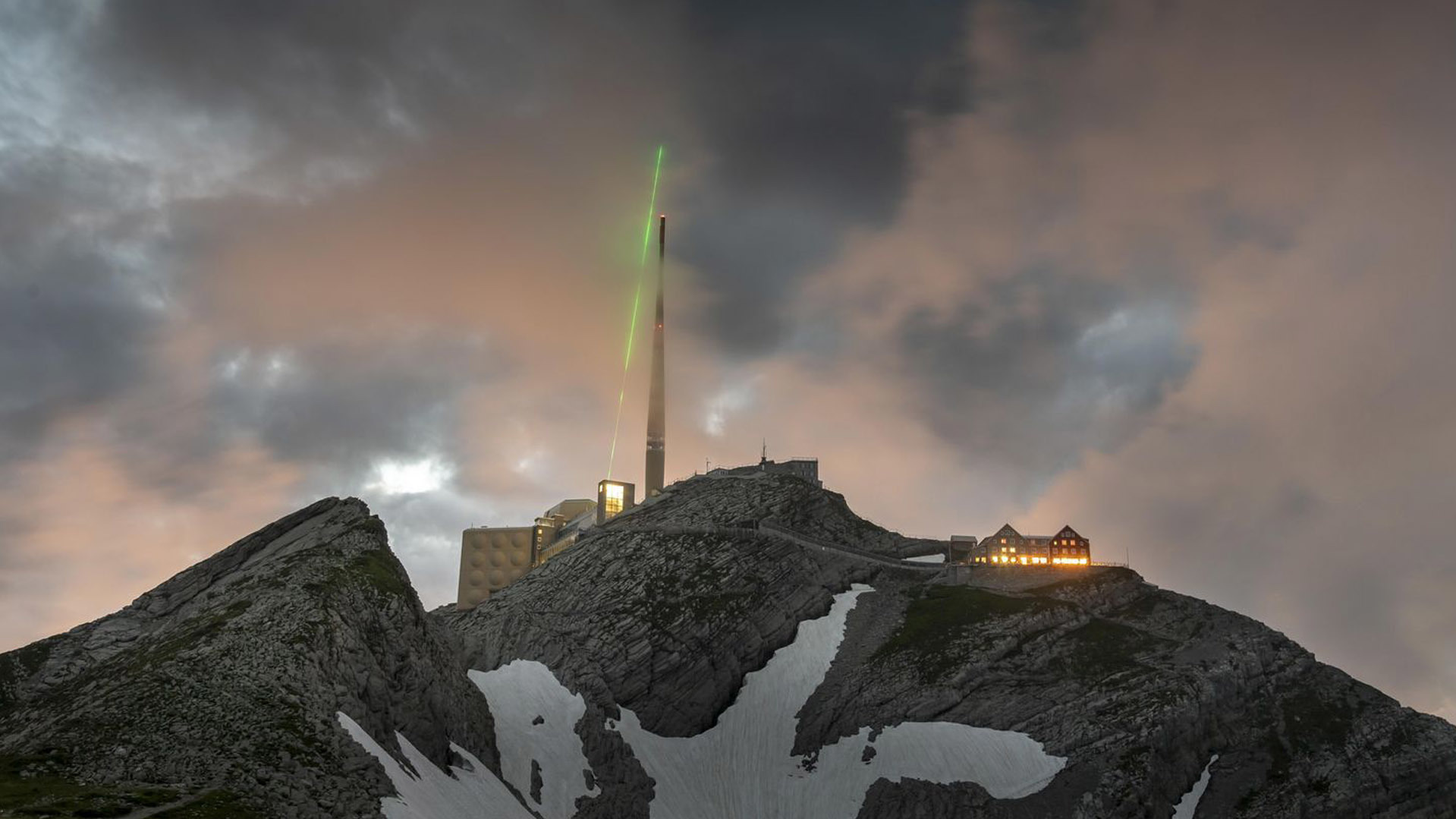 Super-Laser soll auf dem Säntis Blitze ableiten