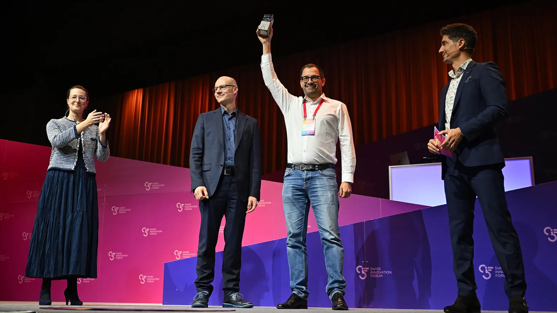 Matriq am letzten Swiss Innovation Forum ausgezeichnet