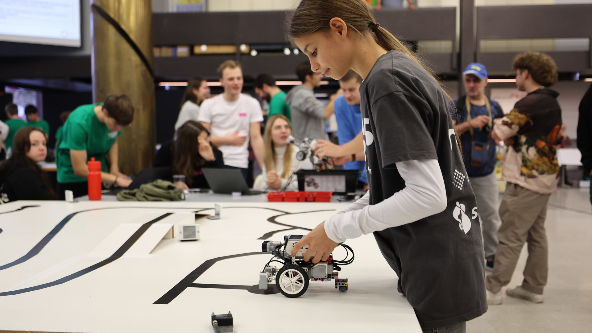 Olympiade für junge Robotikfans