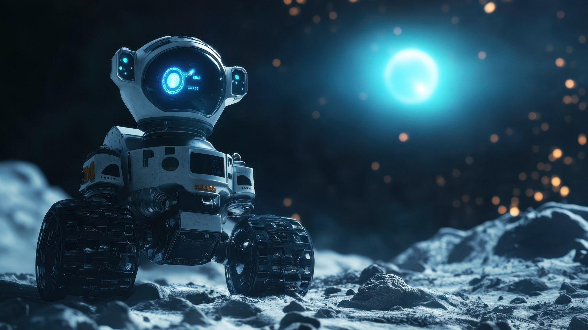 OST entwickelt Laufroboter für den Mond