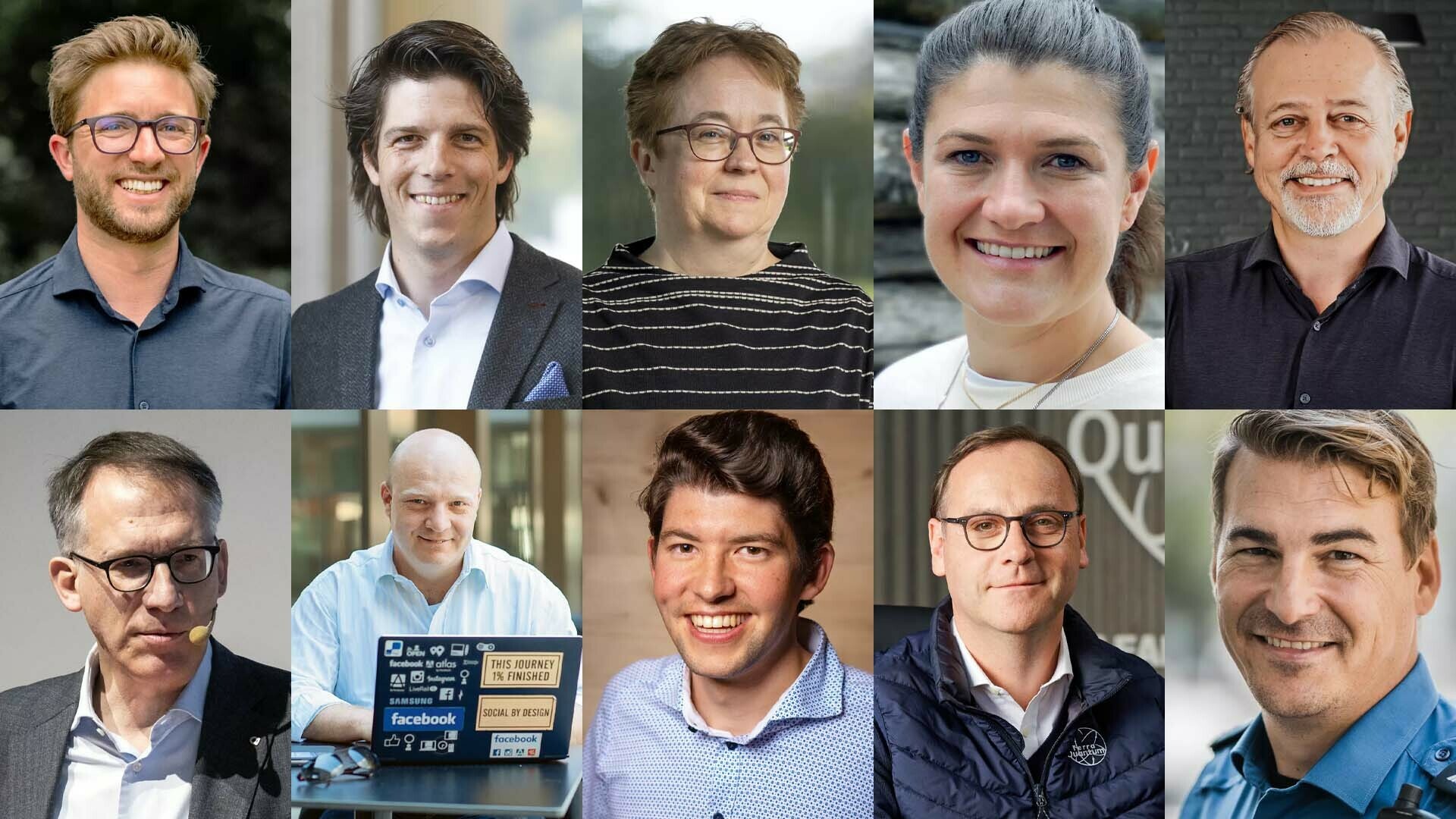 Die Shortlist zur Wahl des Ostschweizer Digital Shapers 2023