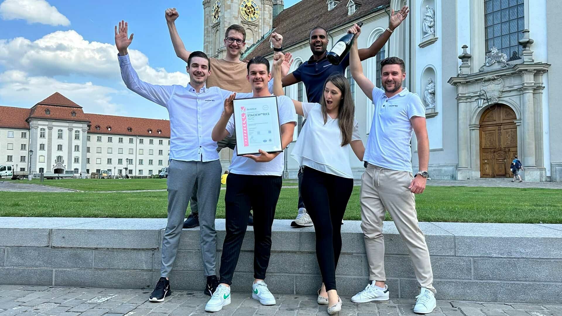 StackWorks ist nach ISO 9001 zertifiziert