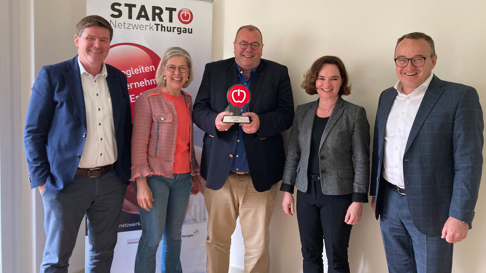 Stabsübergabe beim Startnetzwerk Thurgau