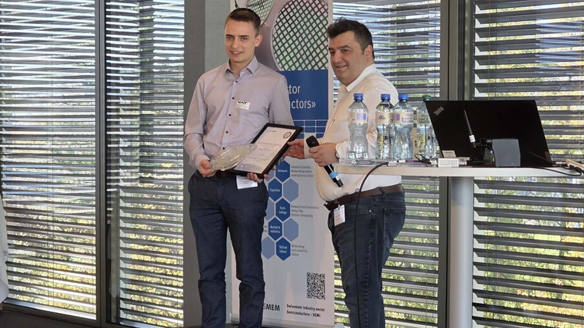 Swissmem-Auszeichnung für OST-Studenten