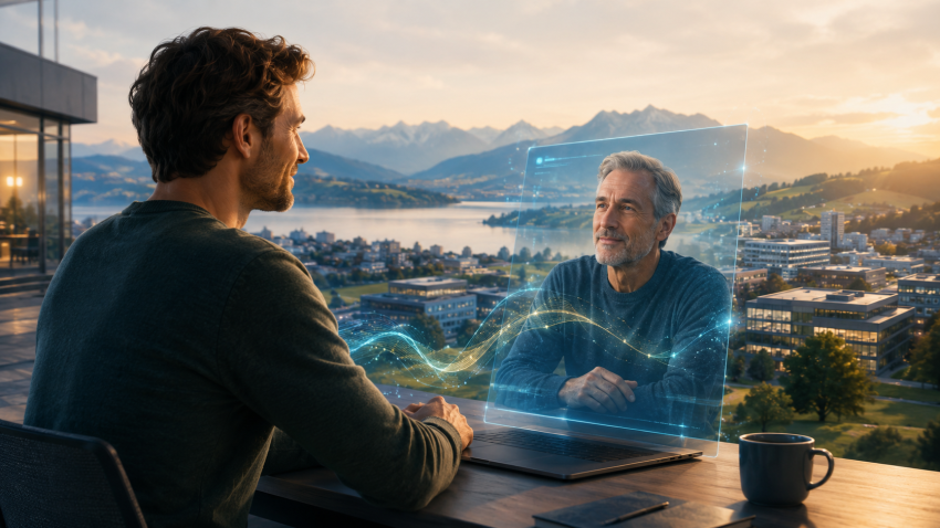 KI bringt die Region mit ihrem Zukunfts-Ich ins Gespräch