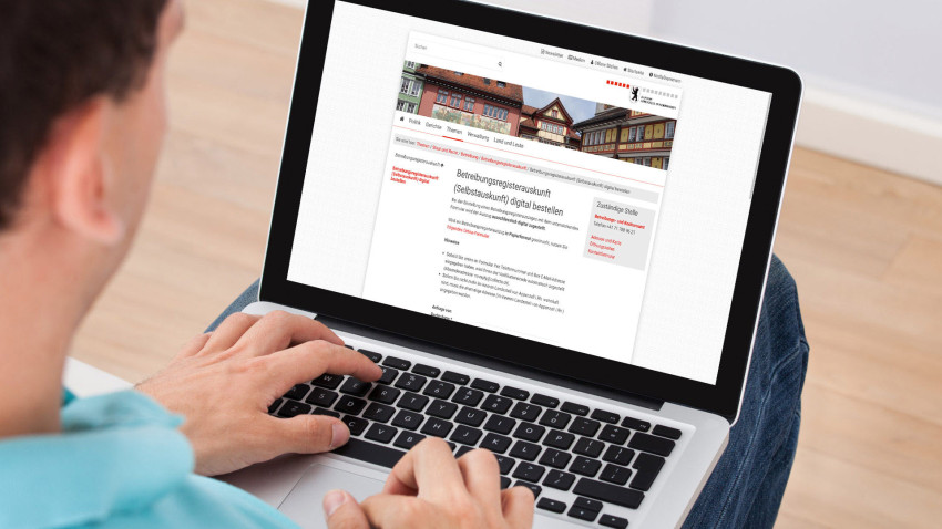 Mit wenigen Klicks zur digitalen Betreibungsauskunft