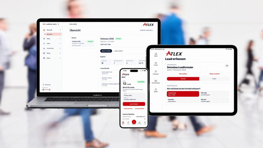Atlex lanciert neue Generation seiner Messe-Software