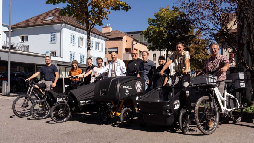 E-Cargobike-Pilot geht in vier St.Galler Gemeinden an den Start