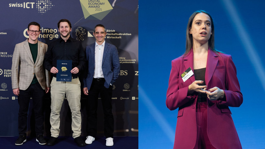 Bühler AG und Nathalie Kern gewinnen am Digital Economy Award 2025