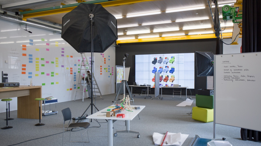 Einblick in das Service Innovation Lab (SIL) der FHGR