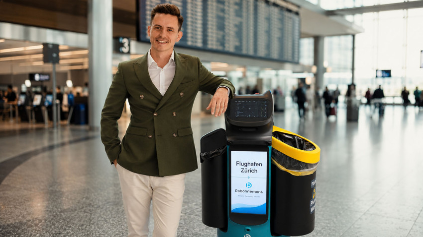 Robonnement erhält Grossauftrag vom Flughafen Zürich